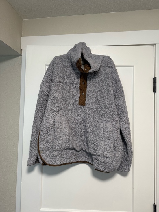 Free People Movement Oh So Cozy Fleece Pullover Jacket XS/S - Picture 2 of 4